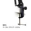 ULTIMATE Ultimate Microphone Boom Stand for Black Arm/Mic JS-BCM-50 Streaming,