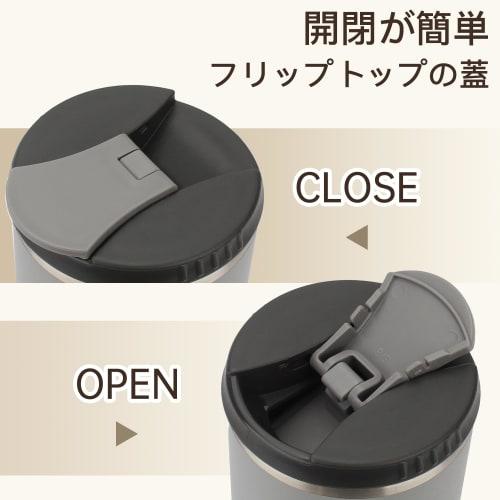 TYESO Tumbler with Lid, Leak-Proof, Vacuum Insulated, Large Capacity, Stainless Steel Thermos, Water Bottle, Coffee Cup, Direct Drinking, Portable, Re