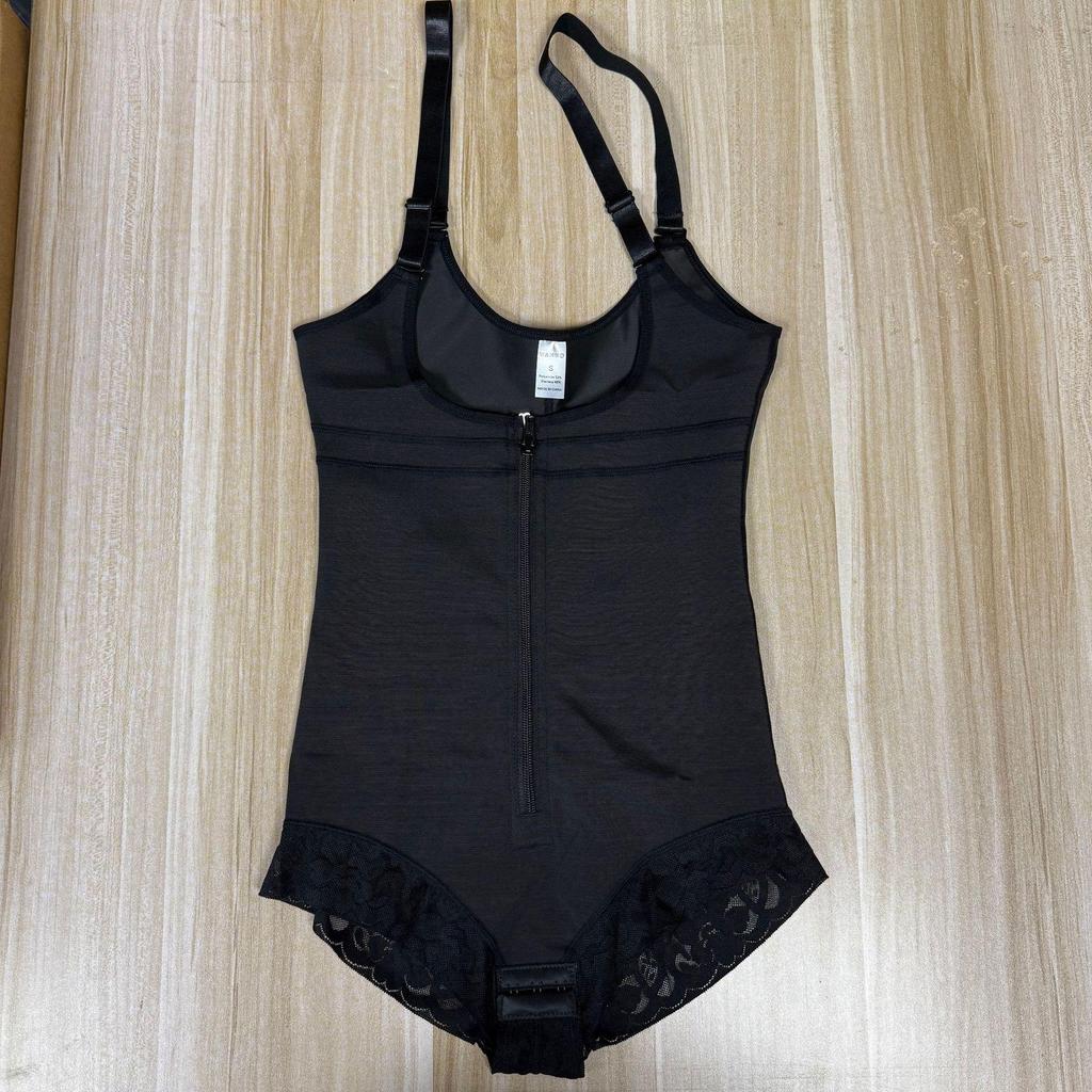 Tummy Control Butt Lift Sculpting Bodysuit with Zipper