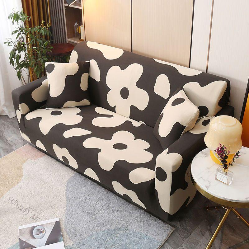 Beanbag Cover Cover Fully Surrounded Elastic All Wrapped Cover Full Set Four Seasons Universal Living Room Old-Fashioned Sofa Slipcover