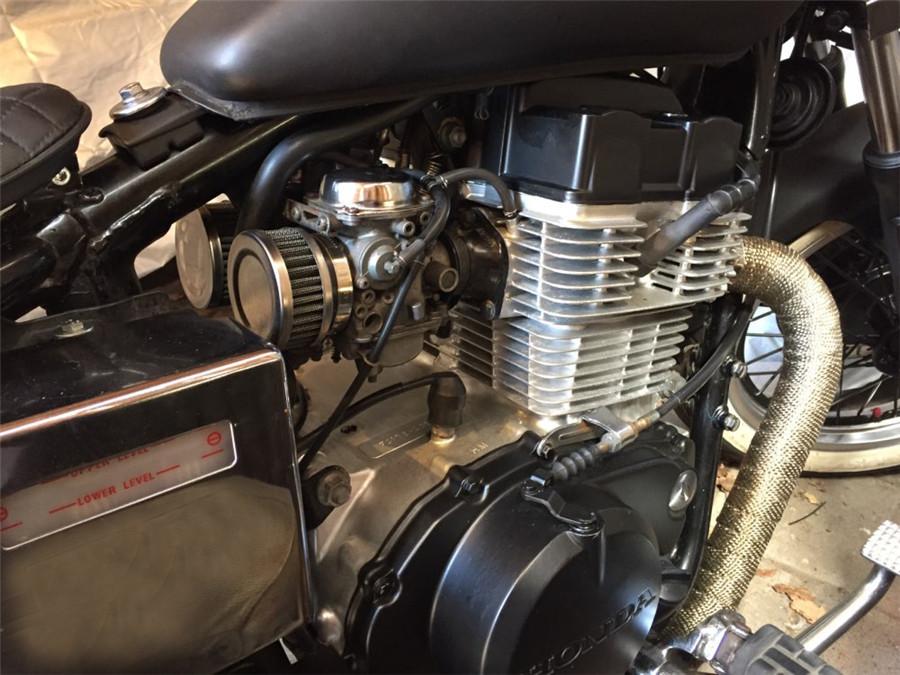 New Stainless Motorcycle Engine Air Intake Filter Performance For 58mm Scooter ATV
