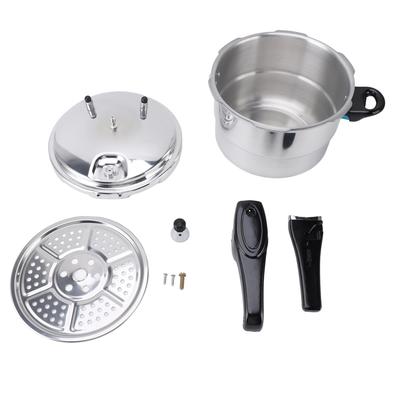 Aluminum Pressure Cooker Cookware Canning Pot Cooker Fast Cooking Even Heat Distribution