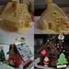 Handmade Molds House Door DIY Silicone Gingerbread Fondant Mold Cake Decoration Chocolate Baking Molds Accessories Supplies