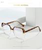 Women's Trendy Large Frame Anti-Blue Light Glasses - Cross-Border Myopia Douyin Style