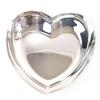 Excellent TIFFANY&Co. Dish Silver Tray Heart Plate Silver 925 Women Used