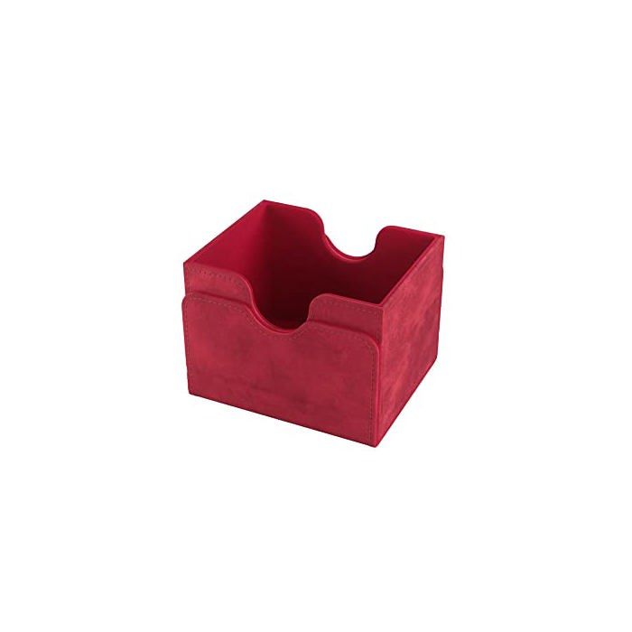 Boîte à maillets - Gamegenic - Sidekick XL - Rouge - Verrouillable - Aimants - Sans acide - Sans PVC - Simili cuir
