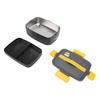 Electric Lunch Box 3L Double Layer SUS304 Liner Dishwasher Safe Portable Food Warmer for Home Car Office Travel Cooking