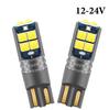 1x T10 W5W LED Canbus 12V 24V Led Bulbs 10SMD 194 168 Auto Car Interior Light Plate Dome Reading Lamp Clearance Light