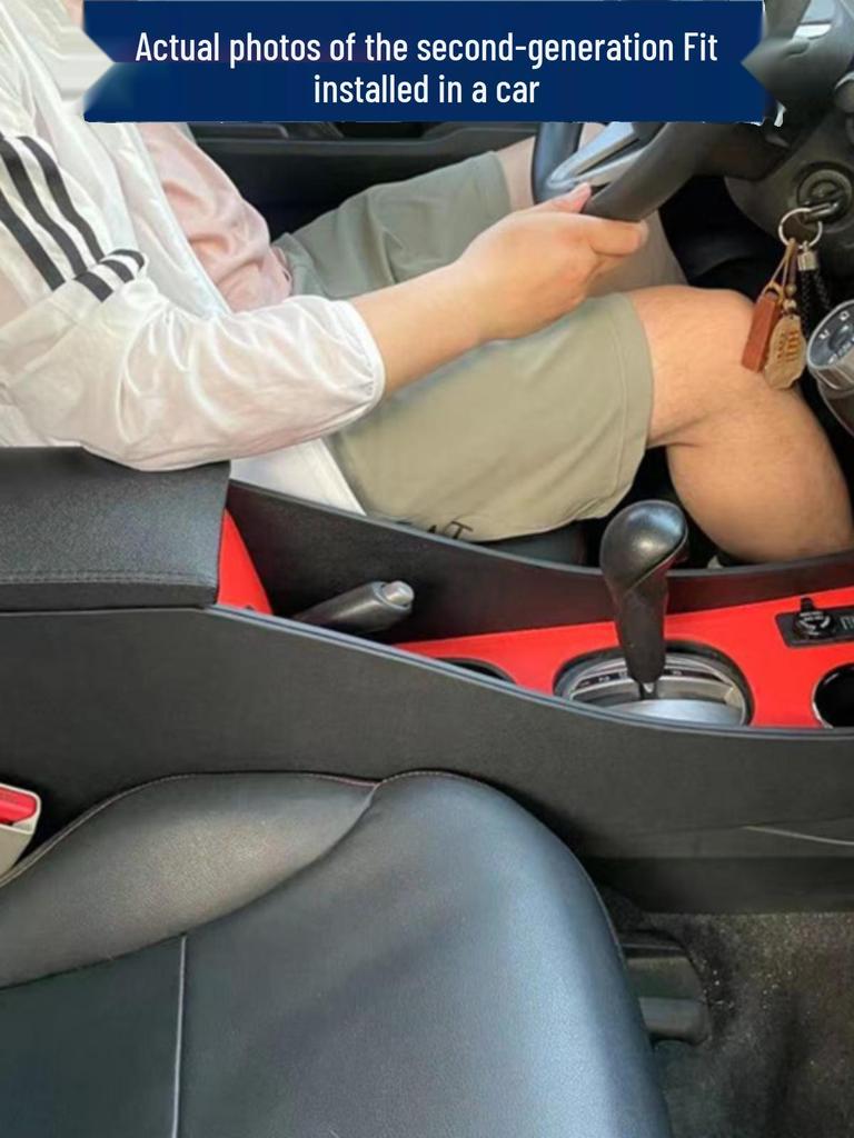 Armrest Storage Compartment for 2004-2013 Honda Fit (2nd Gen)
