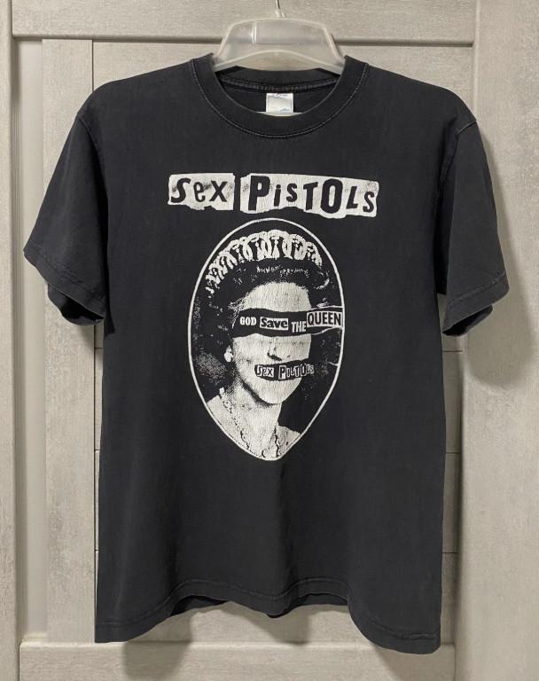 Sex Pistols God Save The Queen Cotton Black Unisex Tshirt S5XL Unisex T-Shirt M