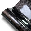 Car Stickers Flower Carbon Fiber Black Sticker DIY Film Vinyl Wrap Forged Carbon Fiber Film Vinyl Wrap Film Car Accessories