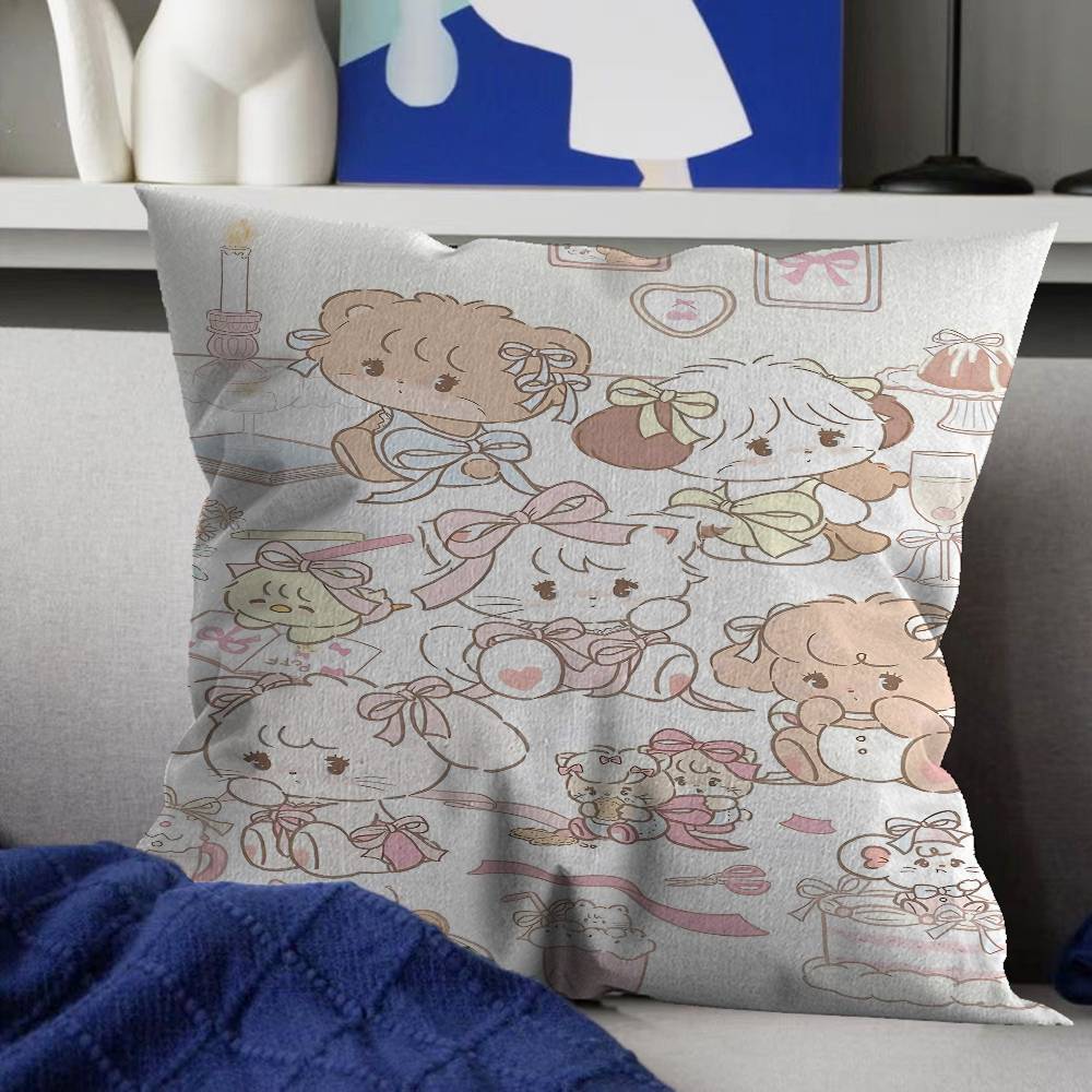 Japan Mmikko CCharacters Pillow Gift Home Office Decoration Pillow Bedroom Sofa Car Cushion CoverPillow Case