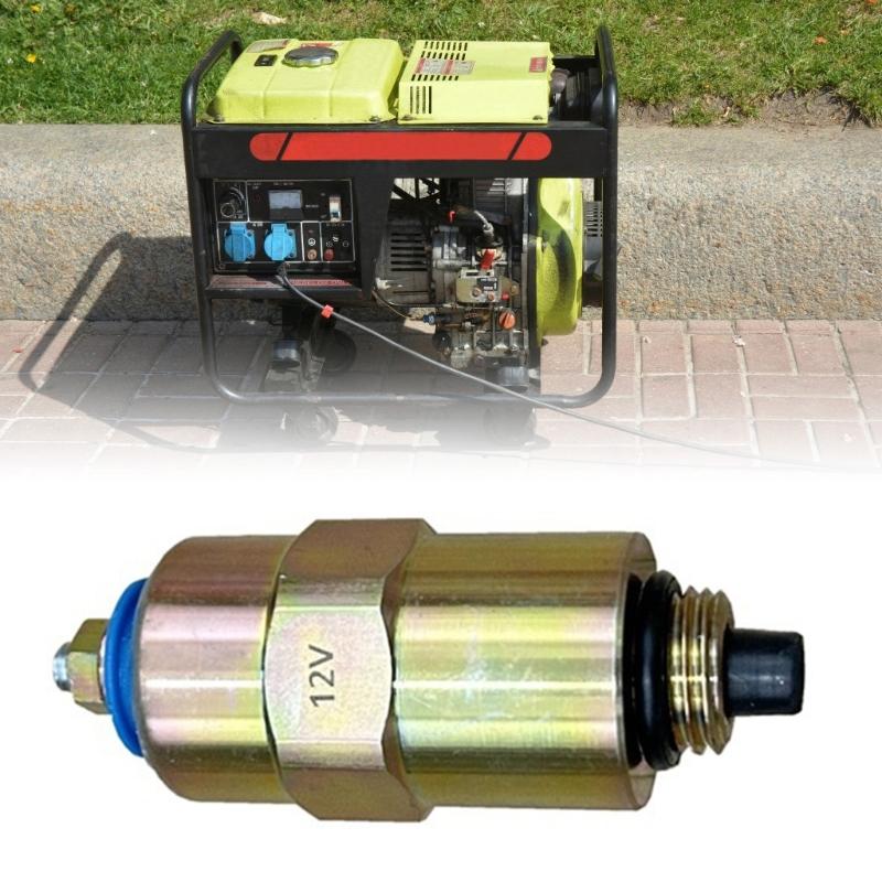 9986316 7185-900W Cut Off Stop Solenoid Valves Easy Instllation Replacement Accessories 12V 24V Fuel Stop Solenoid Valves