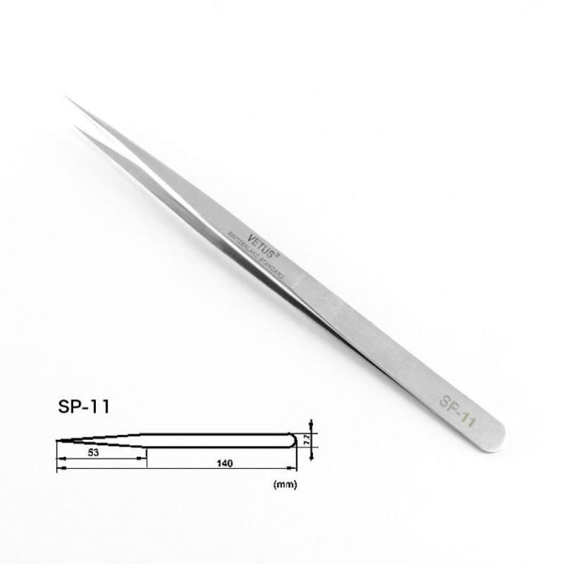 

Ультраточный пинцет из нержавеющей стали, прямой пинцет Flywire, плоскогубцы с тонким кончиком, очень острая игла Style A