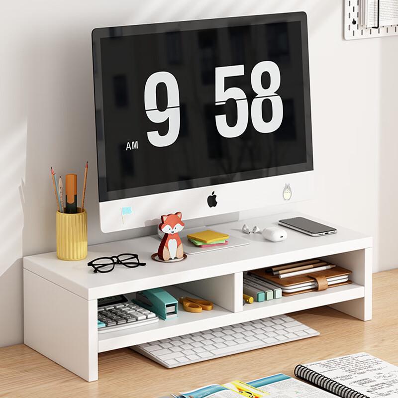 Computer Monitor Riser with Storage