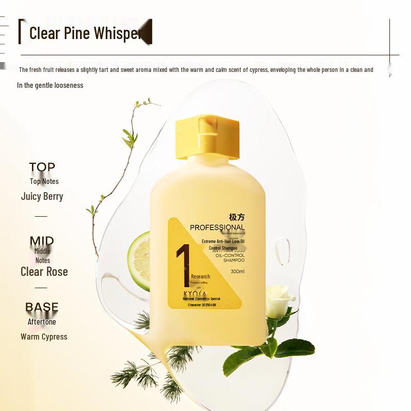 Jifang Anti-Hair Loss & Oil Control Volumizing Shampoo