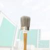 Elliptical brush head Paint Brush Wooden handle Thickened Industrial Paint Brush Apply evenly Cleaning Tool Wall Brushing Tools