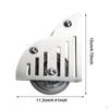 Rolling Ladder Hardware Sliding Library Movable Sturdy Bookcase Kit Roller