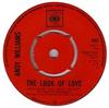 7inch Record ANDY WILLIAMS  The Look Of Love 3565 CBS 1968 UK Pop Used