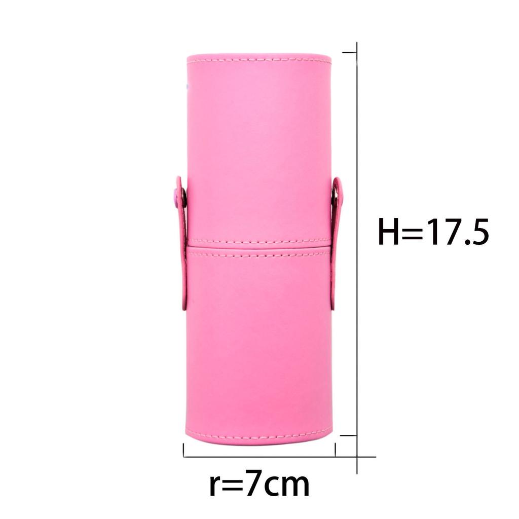 PU/PVC Storage Empty Holder Cosmetic Cup Case Box For Makeup Brush Pen