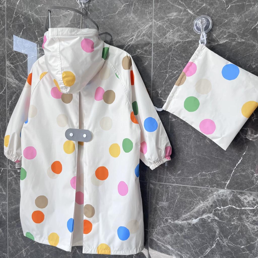 2026 Student Girls' Lightweight, Breathable, Quick-Drying Raincoat for School, Children's Boys' Raincoat, Kindergarten Baby Waterproof Rainwear