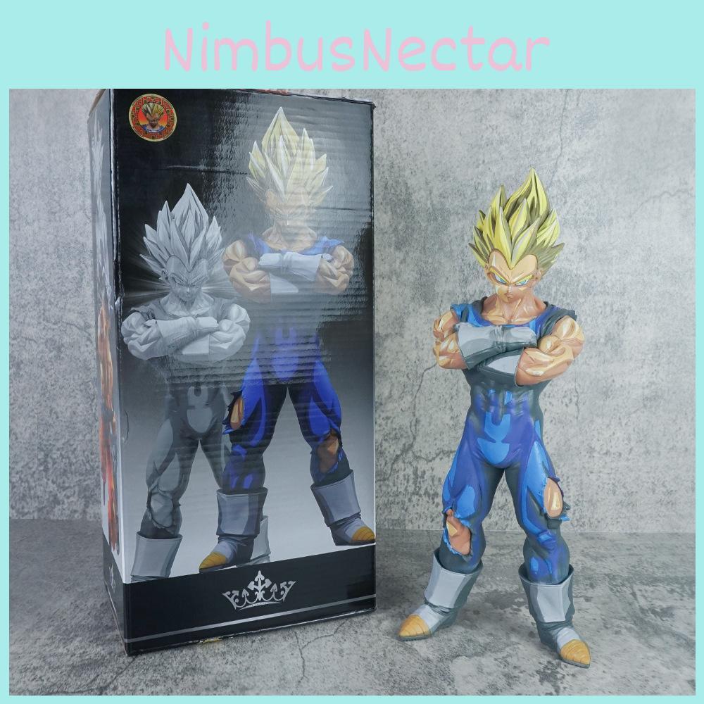 Dragon Ball Super Saiyan Vegeta Pvc Figure With Display Stand For Collectors