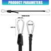 Pack Of 4 High Quality Tennis Net Extension cables With Secure Adjustable Clips For Easy arrange