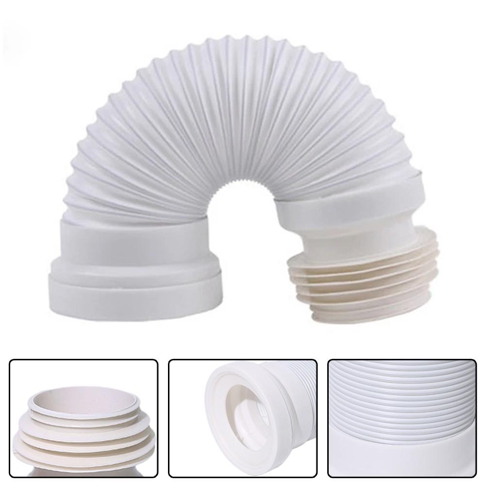 WC Pan Connector Flexible Home Plumbing PVC Toilet Waste