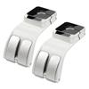 Pack Of 2 ABS Car Seat Back Hooks For Rear Storage Organization With 5kg Capacity Quick Installation Universal Design