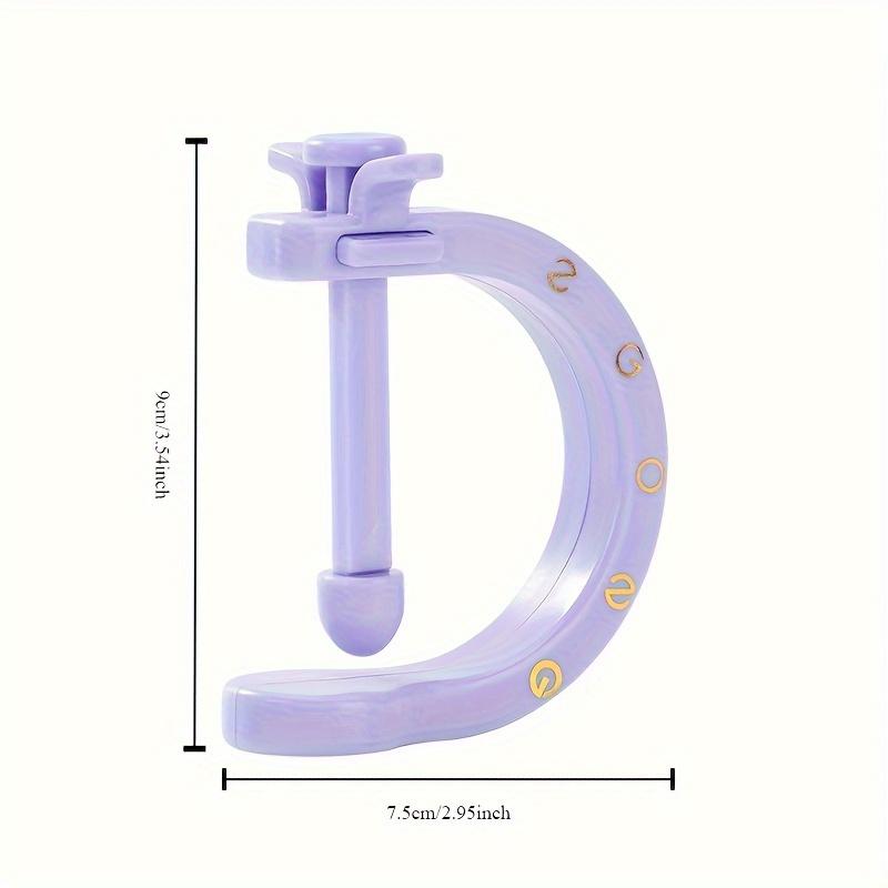 [Regulowany Masażer] Ręczny Regulowany Masażer Akupresurowy | Materiał Plastikowy, Łatwy w Użyciu do Refleksologii i Masażu Dłoni lub Stóp