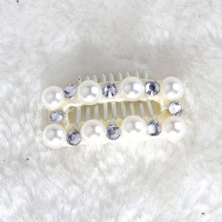

Maltese Rhinestone Puppy & Kitten Hair Clip - Universal Handmade Pet Accessory