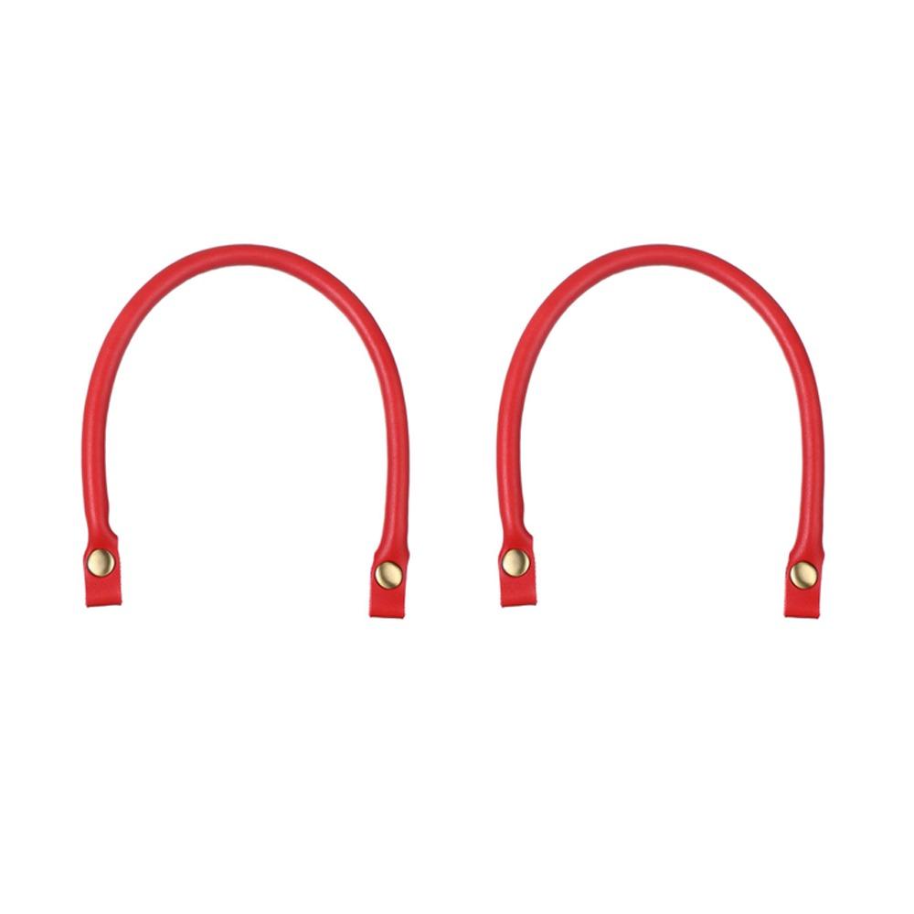 2Pcs Fashion PU Leather Shoulder Bag Strap Detachable Replacement Bag Handles Solid Color Clasp Bag Belt Bag Accessories