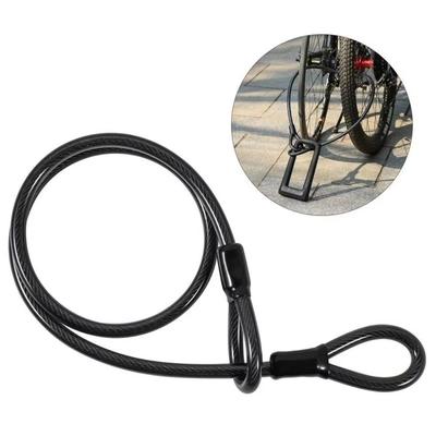 Anti-Theft Bike Lock Cable Flexible Cycling Strong Steel Cable Steel Wire Braided Rope  Scooter