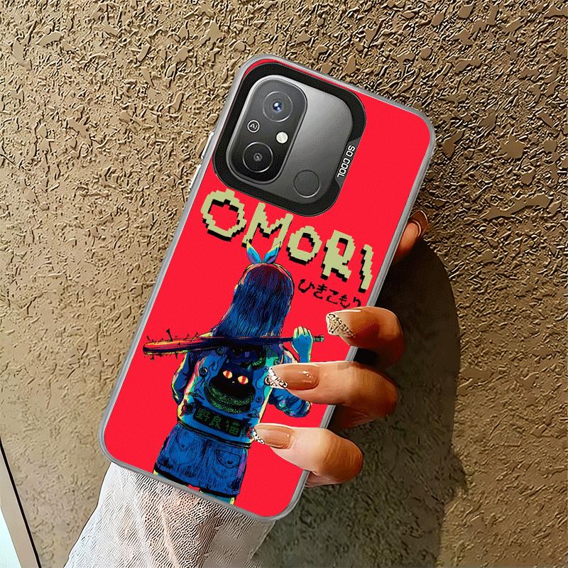 O-Omori Cartoon Game Soft Phone Case for Xiaomi Redmi 15C 15 14C 13C 12C Poco X5 X6 X7 Pro X3 F8 F7 Ultra M8 13 12 Cover Back Sh
