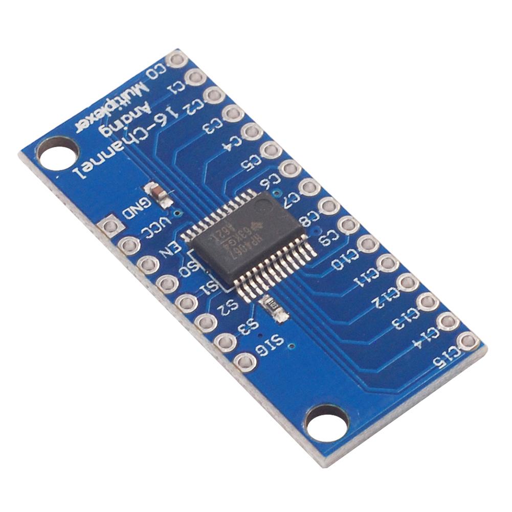 1-10PCS-5 CD74HC4067 16-Channel Analog Digital Multiplexer Breakout Board Module for Arduino 2V-6V Microcontroller 16 Device
