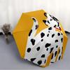 1pc Dalmatian Automatic Open/Close Umbrella - Compact Travel Umbrella with 8-Rib Durable Frame, Lightweight & Portable Design z14