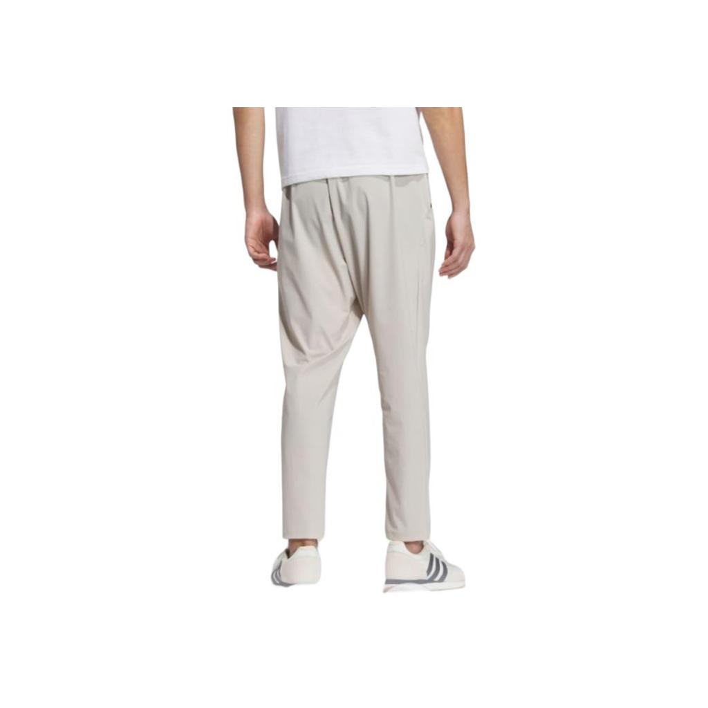 Adidas Fi Cf Pants Lightweight Fashion Casual Simple Knitted Sports Pants Men Pants Beige JL6052