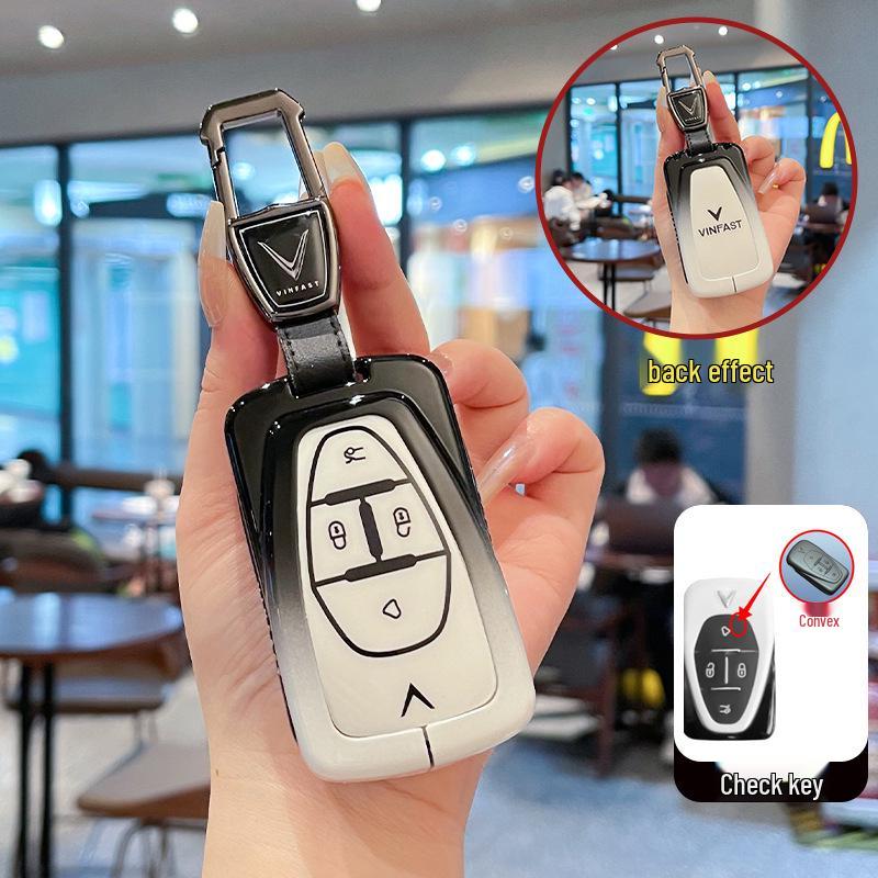 Premium Metal Key Cover for Vinfast Car Remote