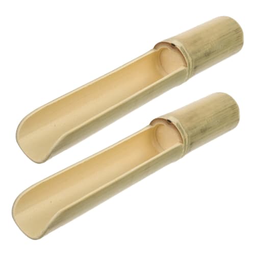 Set of two meatball makers, including a bamboo tube and spatula, perfect for home and restaurant use. Perfect for making meatballs, mincing meat, and