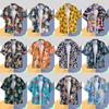 Trendiges Hawaiihemd im Retro-Stil mit Blumenmuster aus Hongkong – Schickes, lockeres Kurzarm-Sommerhemd für Herren
