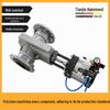 Hammond GJ641X-10L Flanged Pneumatic Pinch Valve, Double/Single Acting, Open/Closed