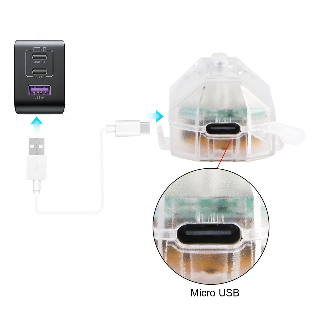 Universal Wireless Remote Control 7 Colors Flashing Lamp Mini USB LED Night Flashing Light Outdoor Warning Lights Indicator Lamp