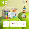 Non-toxic Ultra-light Colored Clay Set for Kids - Space Clay with Tools for DIY Molding