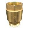 Single-Acting Brass Vertical Check Valve with Lift-Type Plate, In-Stock, Fast Shipping, Internal/External Threads for Pre-Water Meter Use