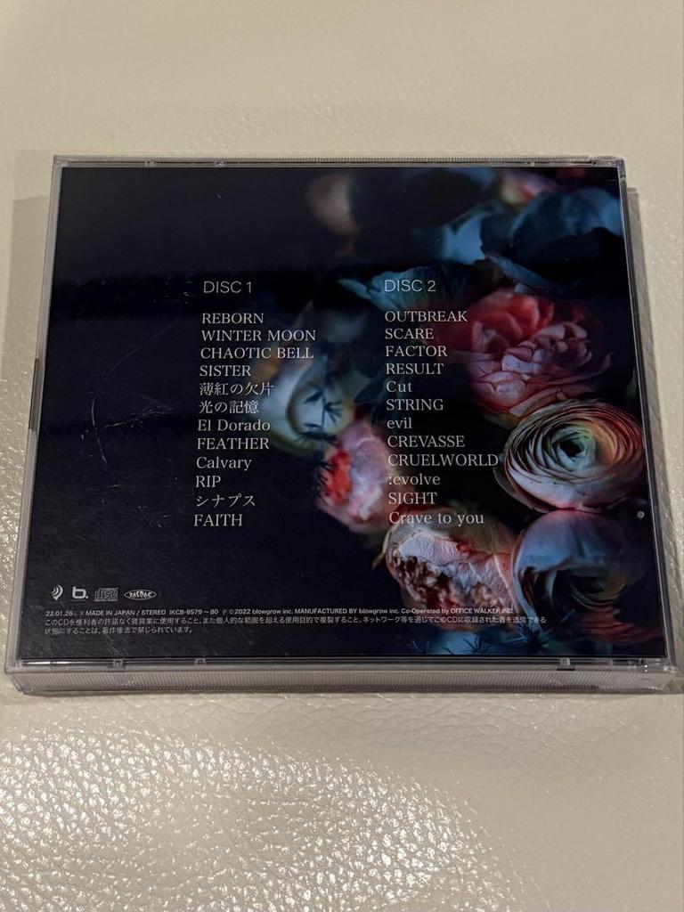 [USED] Japanese CD Angelo Best Album LOCUS [Regular Edition]