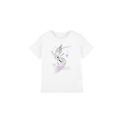 Childrens/Kids Be Unique Olaf Rainbow T-Shirt