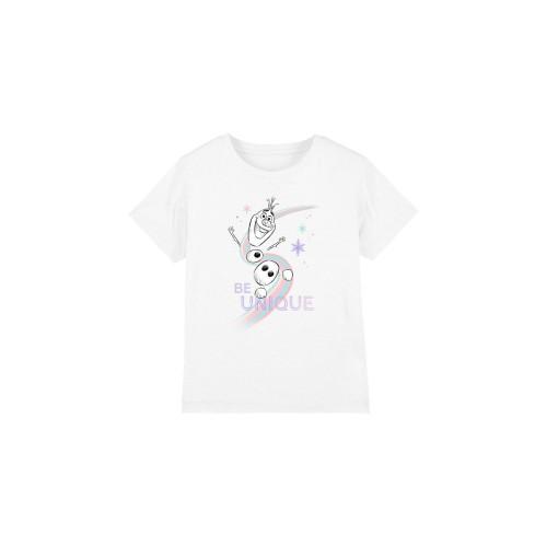 frozen Childrens/Kids Be Unique Olaf Rainbow T-Shirt