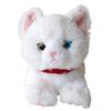 Sunlemon Knee Cat Odd Eye White SS 11 x 12 x 29cm Stuffed Animal P-8042