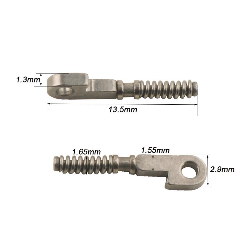 100pcs Eyeglasses Spring Hinge Repair Replacement Accessory 1250# 1250