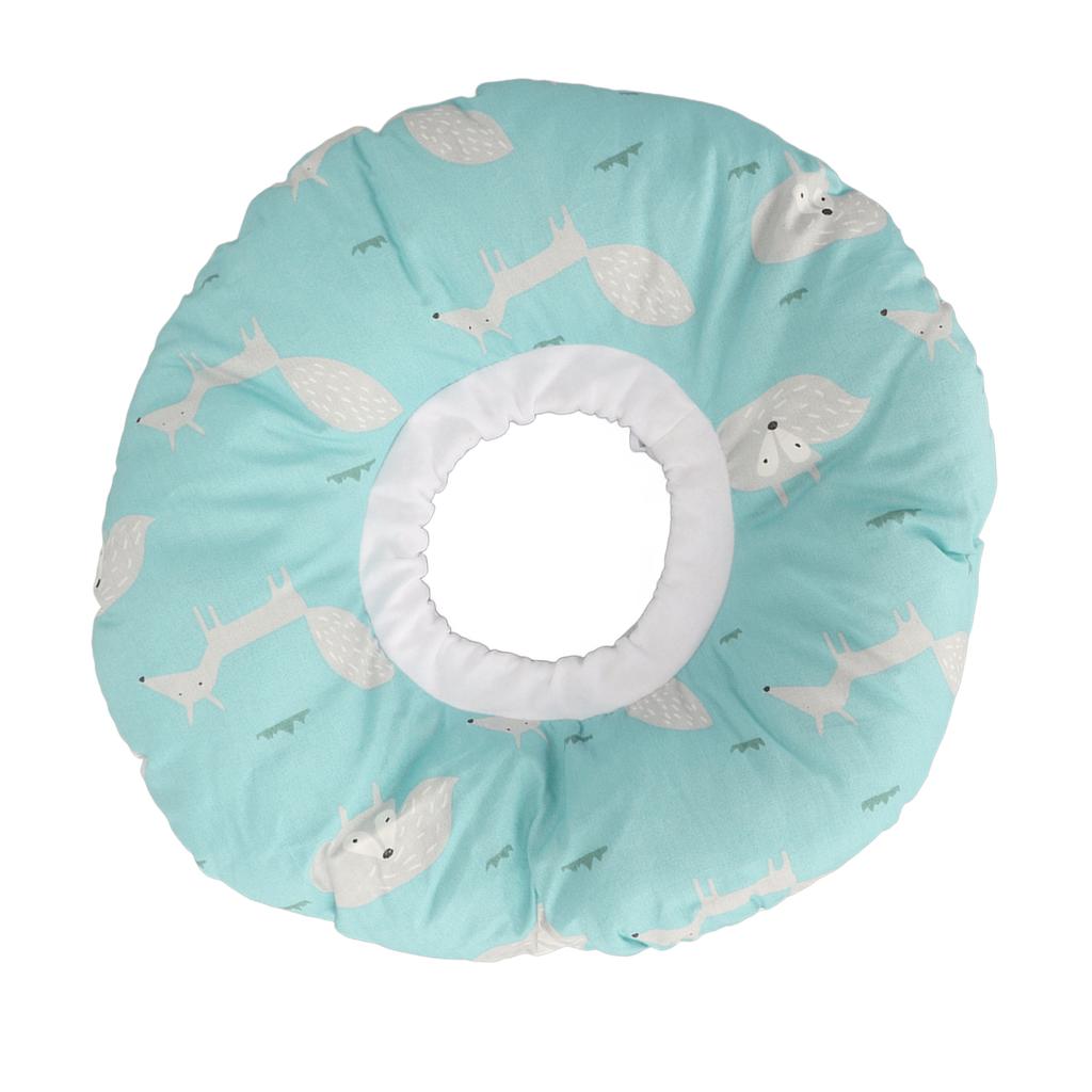 Ear Piercing Pillow Cartoon Animal Pattern Inflammation Pressure Sore Relief Ear Guard Pillow 12.6 Inch